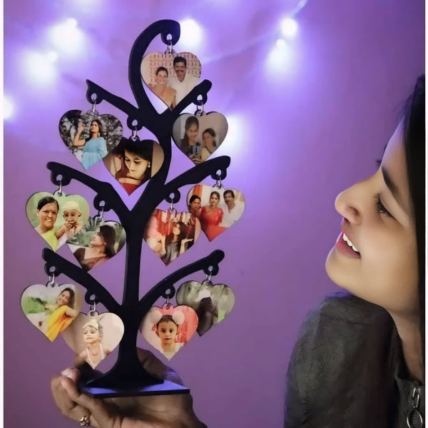 Photo Tree Stand, Family Tree Stand, Tree Stand, Custom Family Photo Organizer, Tree Photo Frame,Personalized Photo Tree Stand, Custom Photo, Wooden Photo Tree Stand, Customised  Tree Stand.