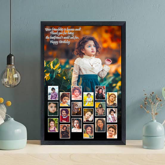 Photo Collage Frame P-19- Add your favorite 19 photos