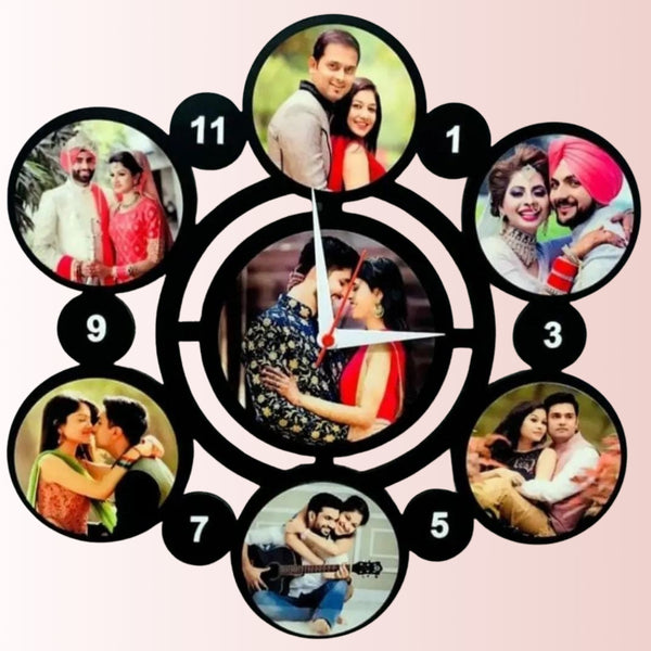 Photo Wall Clock - B6