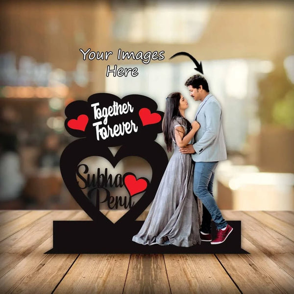 HEART COUPLE STANDY- BEST FOR ANIVERSARY ,BIRTHDAY