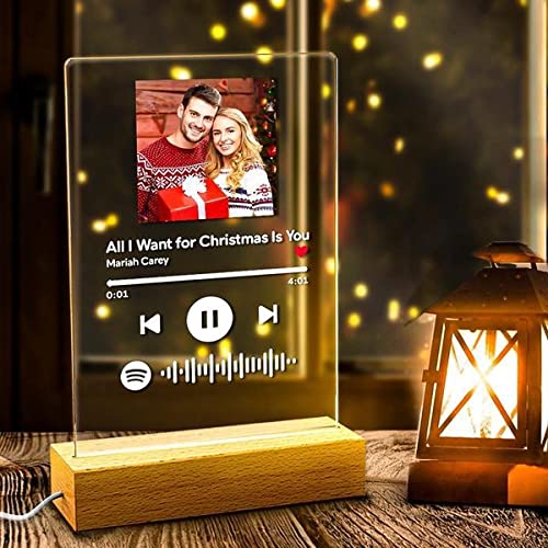 LED ACRYLIC SPOTIFY GIFT - EXPRESS YOUR LOVE THROUGH A SONG